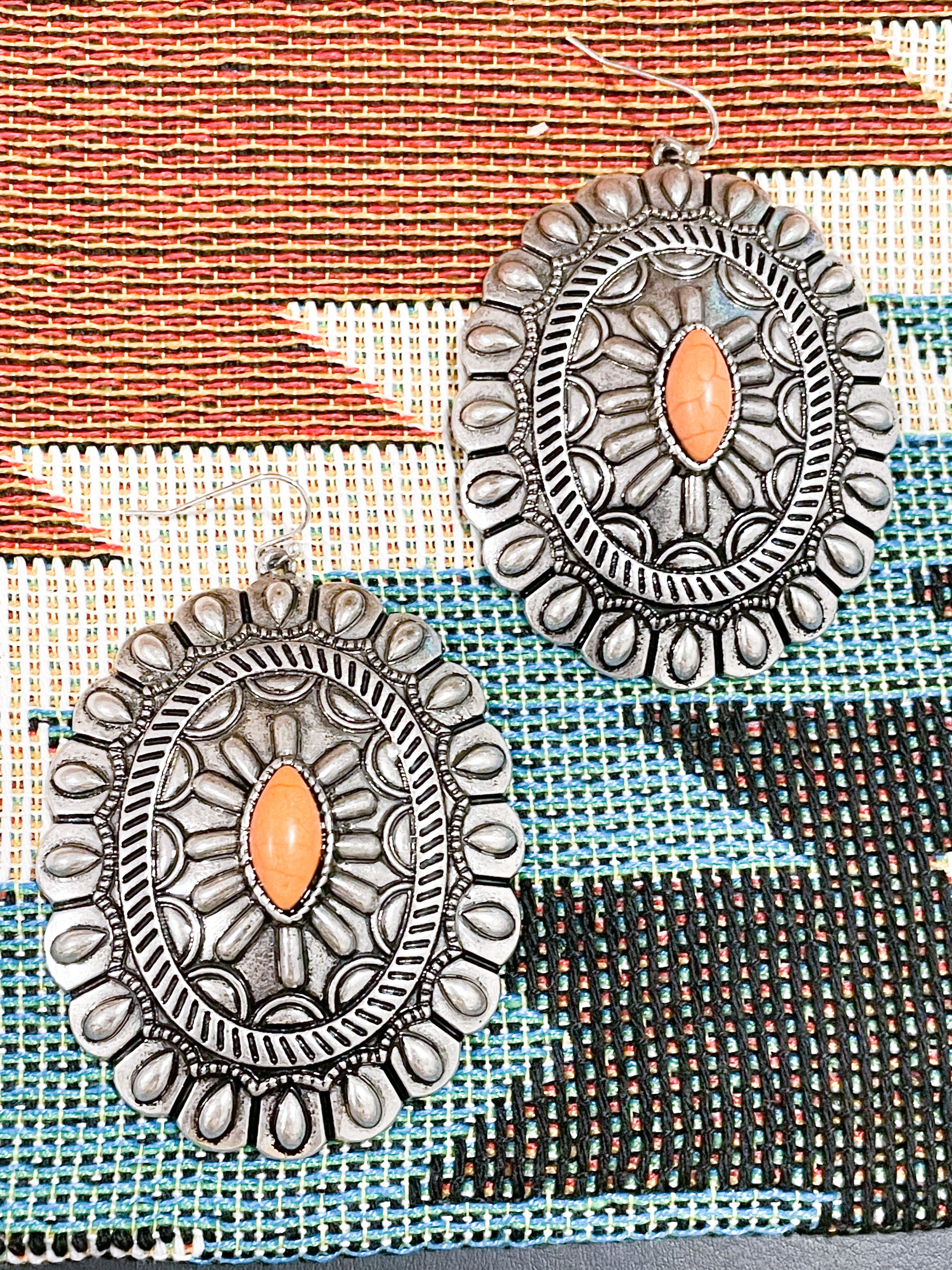 Antique Silver Earrings