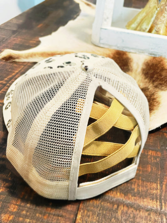 LEOPARD TRUCKER HAT