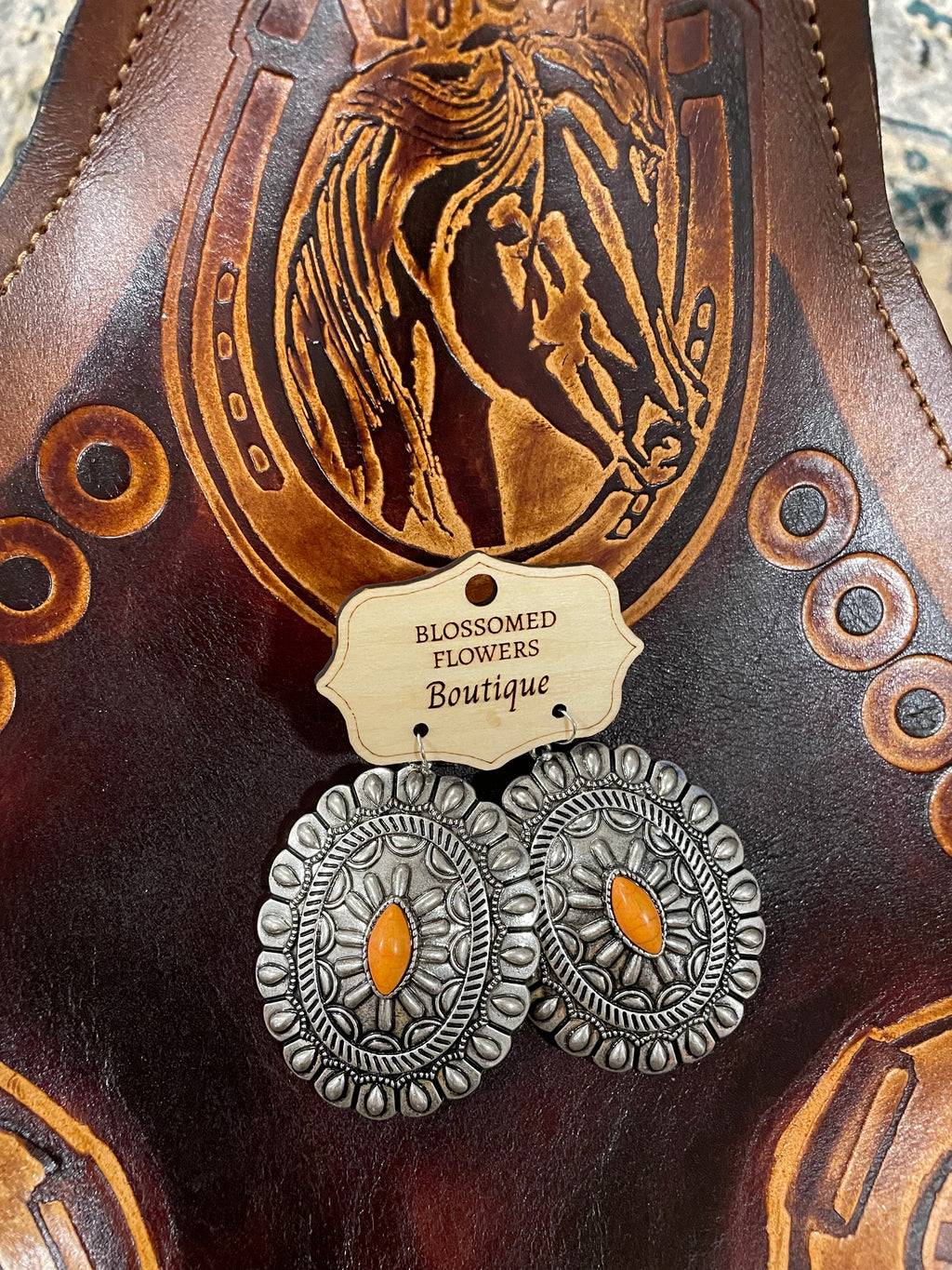 Antique Silver Earrings