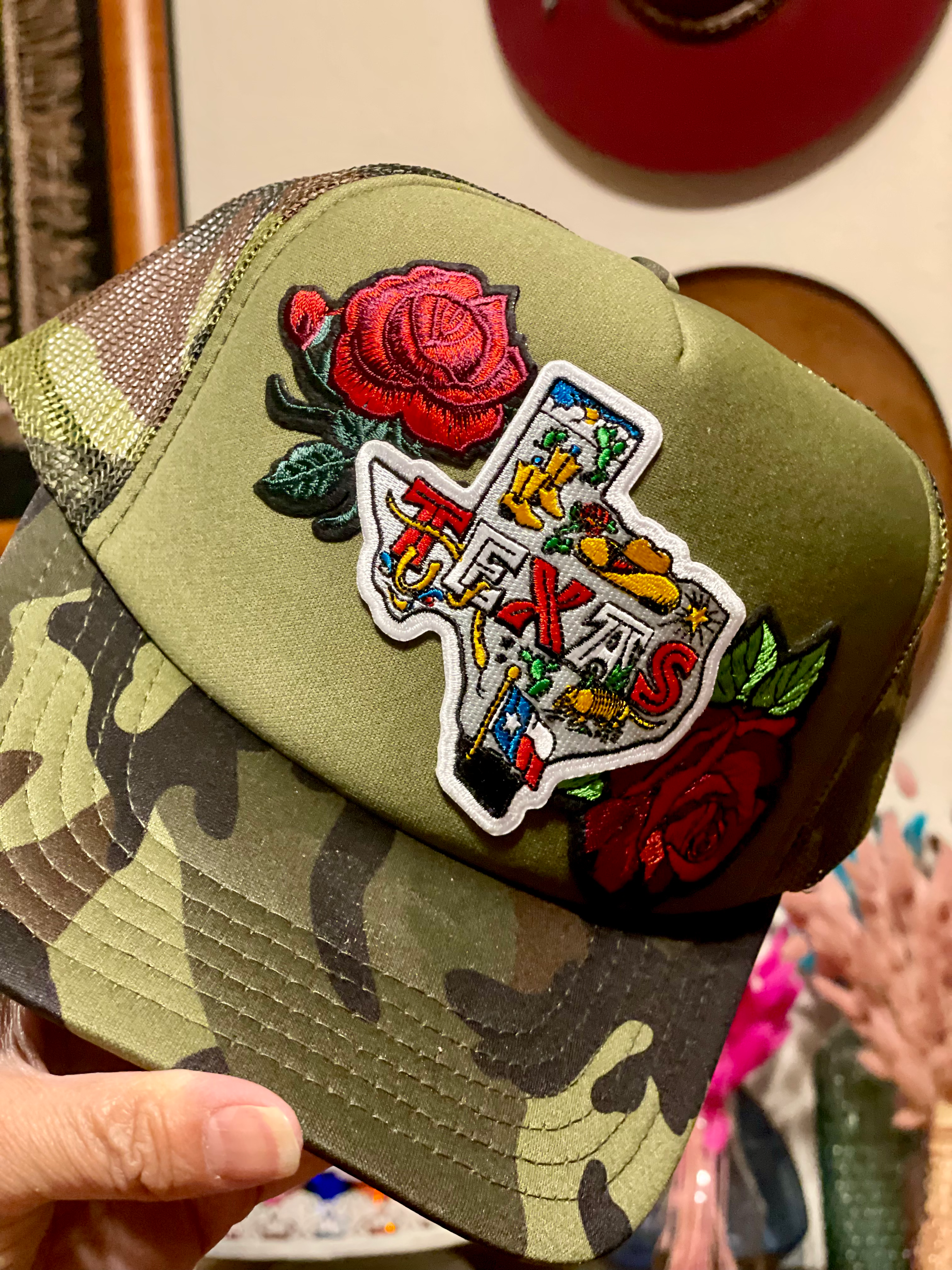 TEXAS ROSE - Trucker Hat