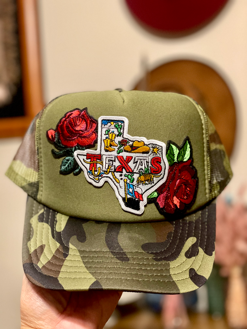 TEXAS ROSE - Trucker Hat