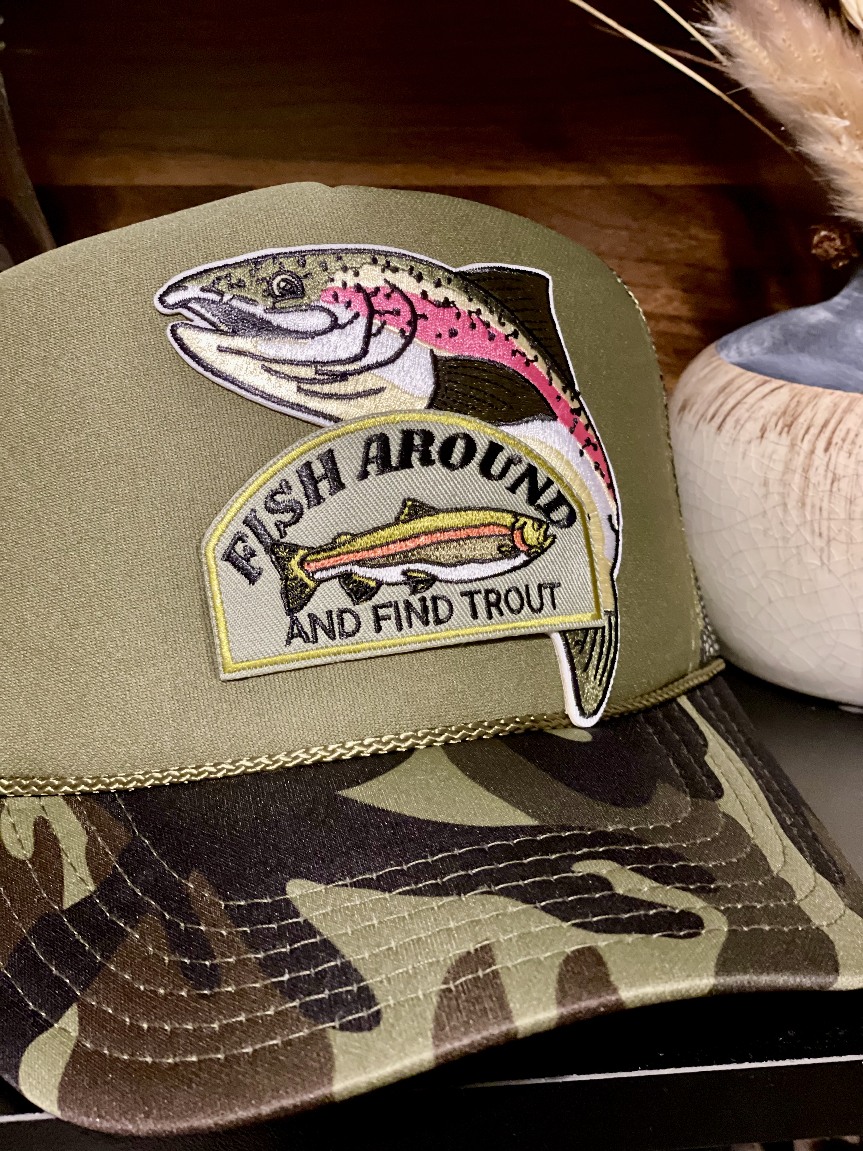 FISH AROUND AND FIND TROUT