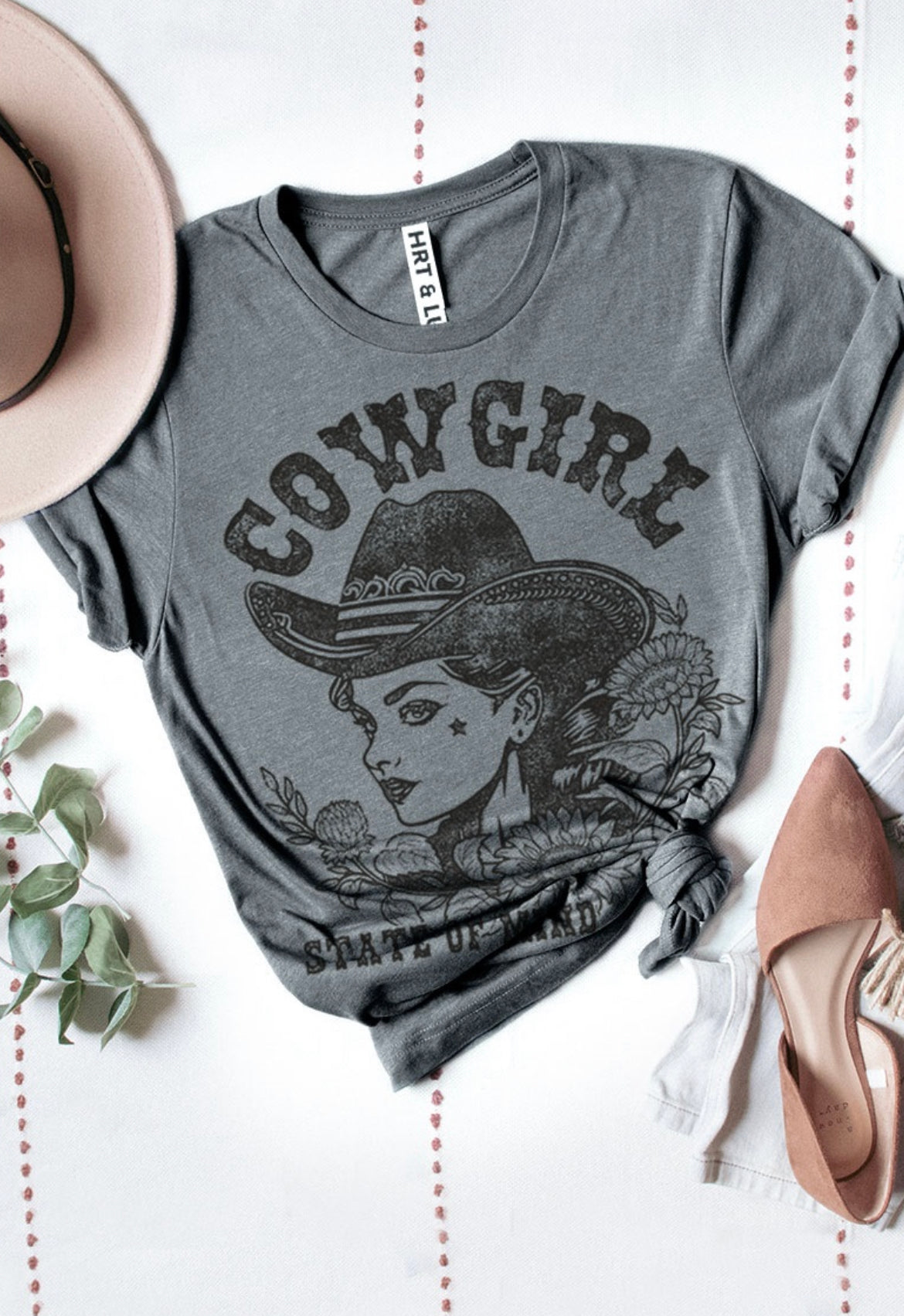 Cowgirl State of Mind Tee