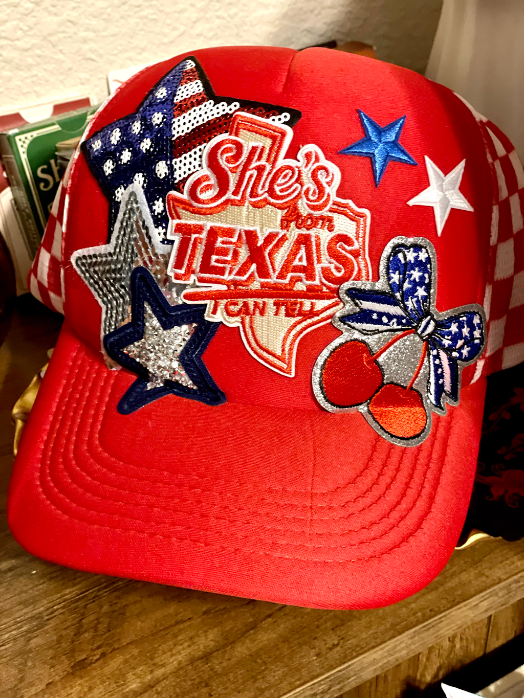 SHE'S FROM TEXAS - Trucker Hat