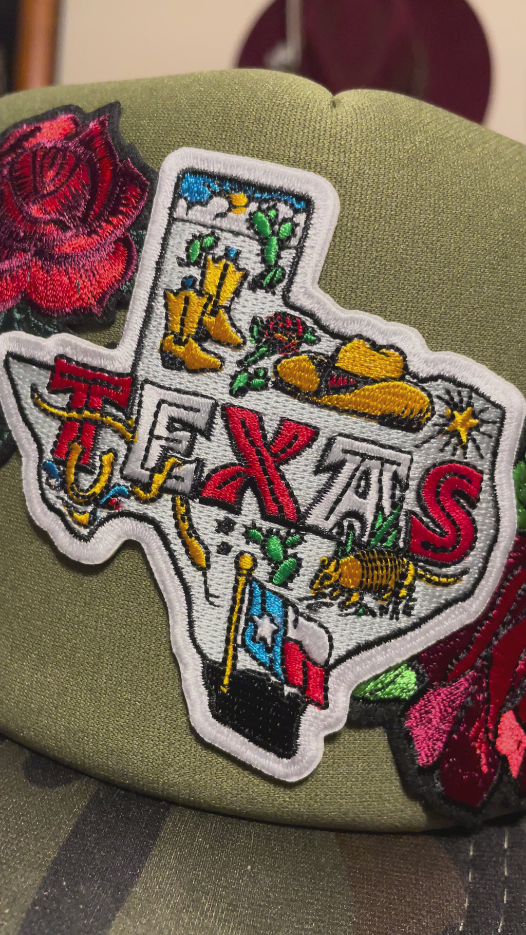 TEXAS ROSE - Trucker Hat